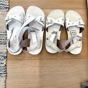 White Sunsans Sandals